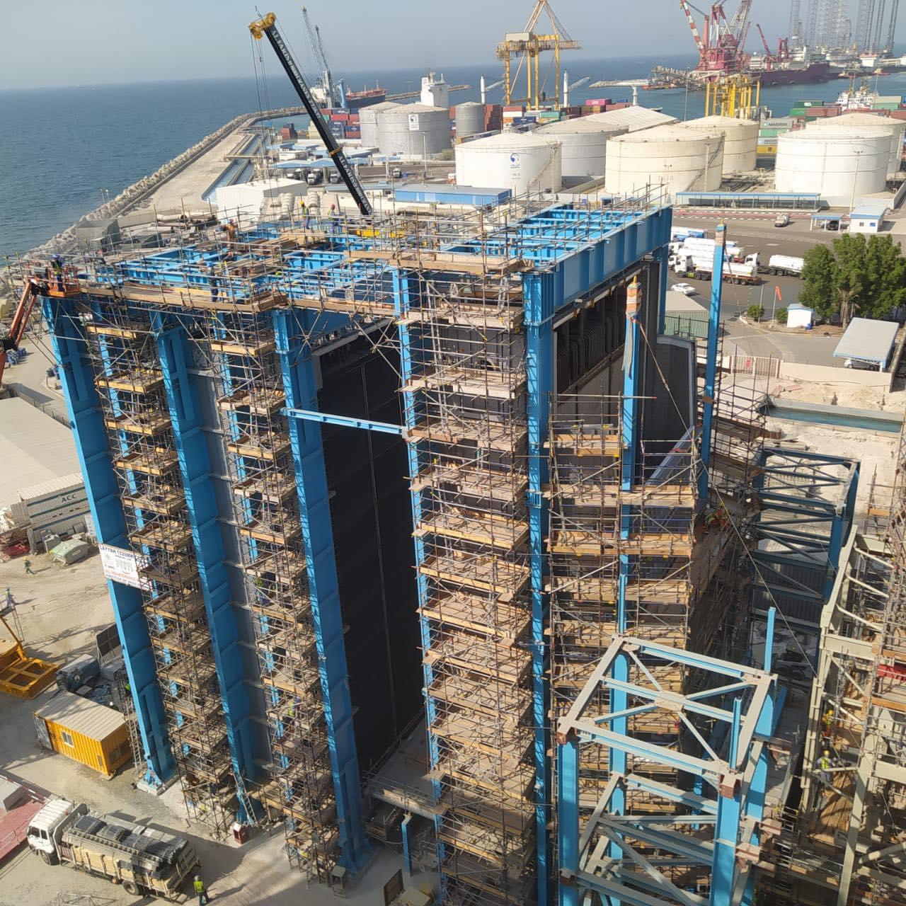 Construction and renovation webflow template sample image