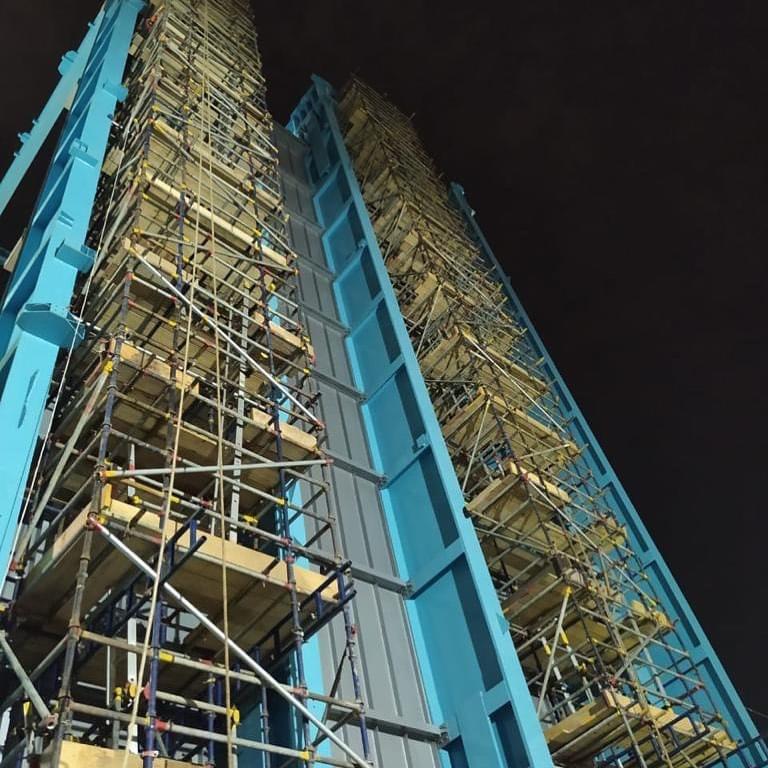 Construction and renovation webflow template sample image