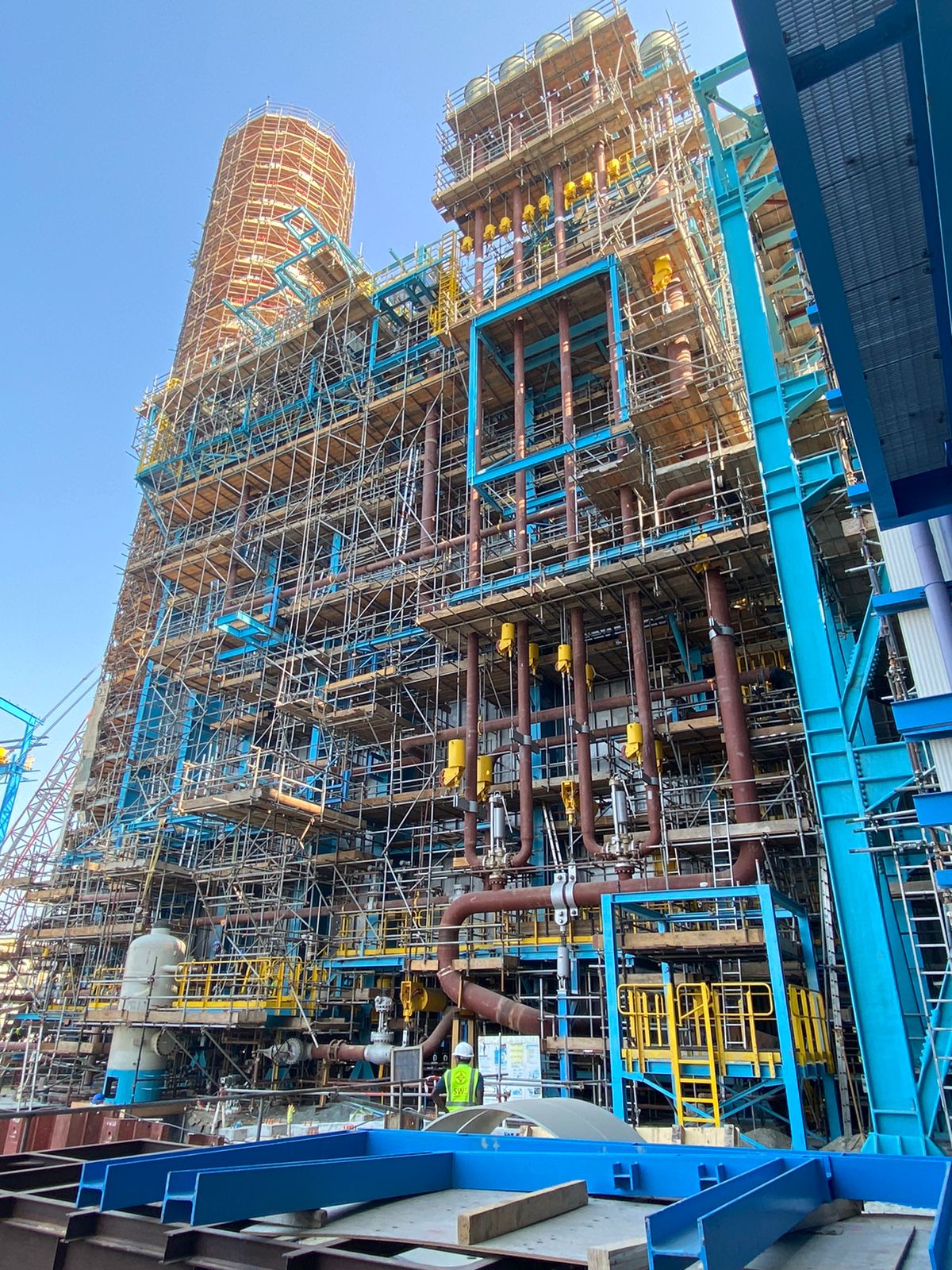 Construction and renovation webflow template sample image