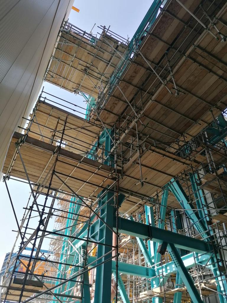 Construction and renovation webflow template sample image