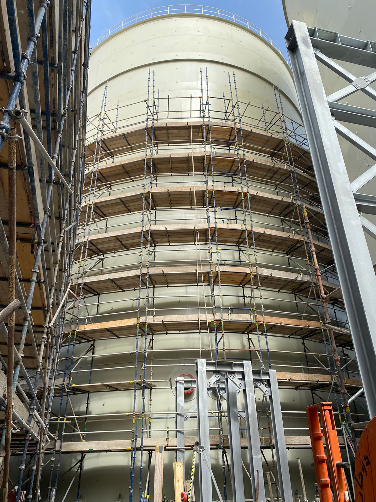 Construction and renovation webflow template sample image