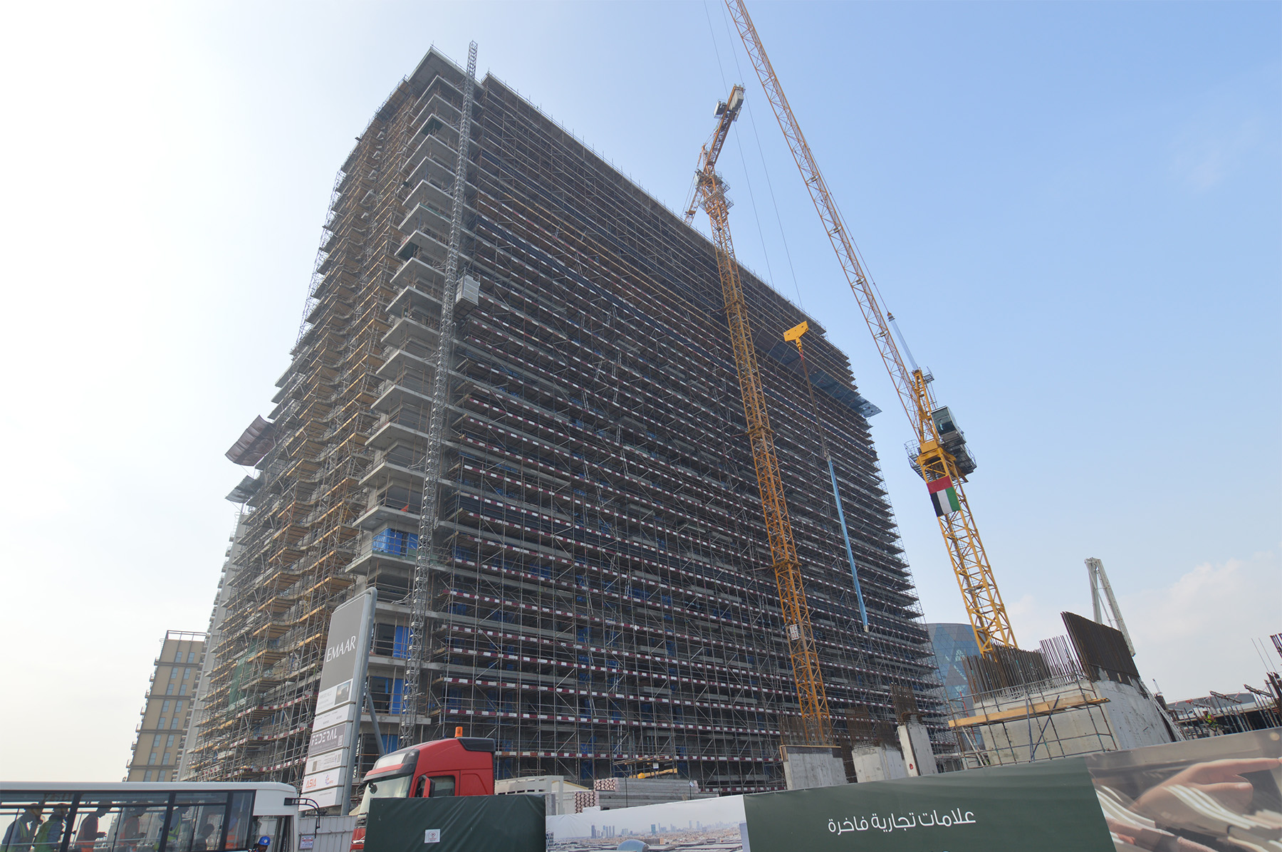 Construction and renovation webflow template sample image