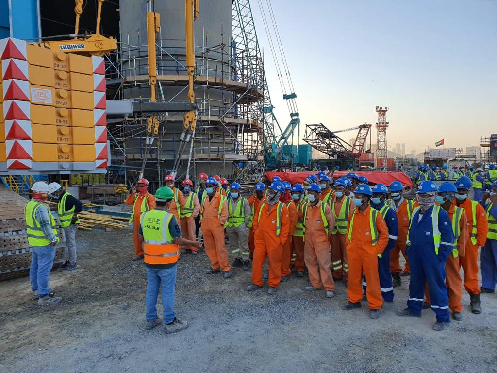 Construction and renovation webflow template sample image